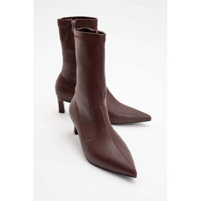 Prologue Lewin Spitzer Zeh Stiletto Stiefel Burgund US 39 Prologue Lewin Spitzer Zeh Stiletto Stiefel Burgund US 39