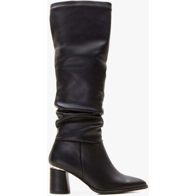Prologue Vianella Blockabsatz Knieholer Stiefel Schwarz US 39 Prologue Vianella Blockabsatz Knieholer Stiefel Schwarz US 39