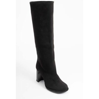 Prologue Josette Blockabsatz Kniehoher Stiefel Schwarz US 39 Prologue Josette Blockabsatz Kniehoher Stiefel Schwarz US 39