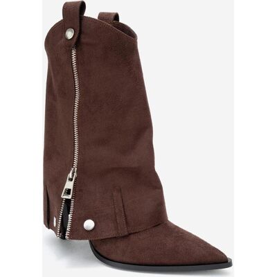 Prologue Lola Reißverschluss Spitzer Zehenbereich Absatz Stiefel Braun US 39 Prologue Lola Reißverschluss Spitzer Zehenbereich Absatz Stiefel Braun US 39