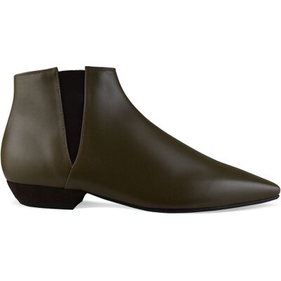 Loro Piana Sumire Ankle Boots Kaki Khaki 36,5 EU/IT Loro Piana Sumire Ankle Boots Kaki Khaki 36,5 EU/IT