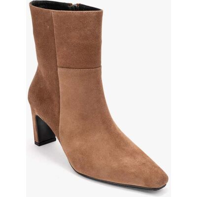 Forever & Always Kyoto Leder Blockabsatz Stiefel Braun EU41 Forever & Always Kyoto Leder Blockabsatz Stiefel Braun EU41