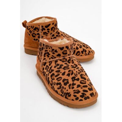 Forever & Always Zaz Lederstiefel (Damen) Braun US 39 Forever & Always Zaz Lederstiefel (Damen) Braun US 39
