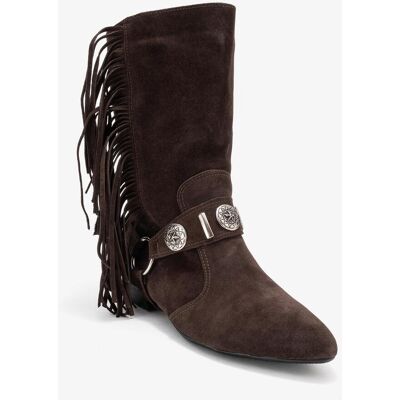Forever & Always Selora Leder Schnalle Western Boot Braun EU 38 Forever & Always Selora Leder Schnalle Western Boot Braun EU 38