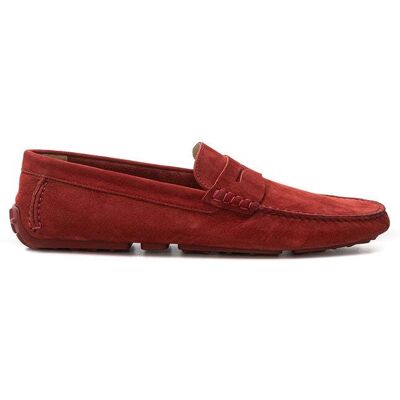 Bally Bordeaux Leder Mokassin Wein EU42 Bally Bordeaux Leder Mokassin Wein EU42