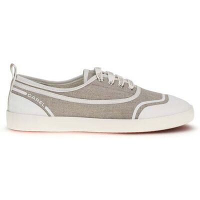 Carel Paris Beige Baumwoll Sneakers mit niedrigem Schaft Beige US 39 Carel Paris Beige Baumwoll Sneakers mit niedrigem Schaft Beige US 39