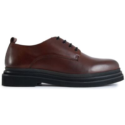 Walk London Brooklyn Derby Schuhe Braun EU 44.5 / UK 10 Walk London Brooklyn Derby Schuhe Braun EU 44.5 / UK 10