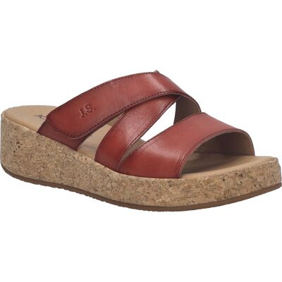 JOSEF SEIBEL Damen Slipper Evita 04 in hibiscus Rot EU 37 JOSEF SEIBEL Damen Slipper Evita 04 in hibiscus Rot EU 37