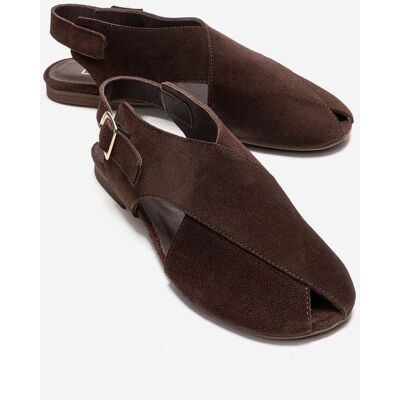 Forever & Always Monaro Leder-Sandale Braun EU 38 Forever & Always Monaro Leder-Sandale Braun EU 38