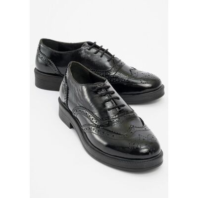 Forever & Always Avra Leder-Oxford (Damen) Schwarz EU 37 Forever & Always Avra Leder-Oxford (Damen) Schwarz EU 37