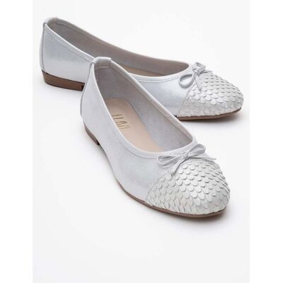 Forever & Always Copos Leder Schleife Kappe Ballerina Weiß EU 37 Forever & Always Copos Leder Schleife Kappe Ballerina Weiß EU 37