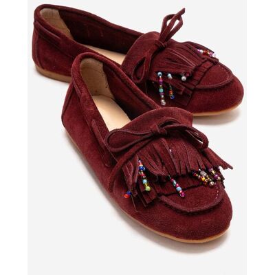Forever & Always Evelyn Leder-Loafer Burgund US 39 Forever & Always Evelyn Leder-Loafer Burgund US 39