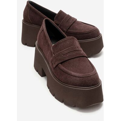 Prologue Santia Chunky Plateau-Loafer Braun EU40 Prologue Santia Chunky Plateau-Loafer Braun EU40
