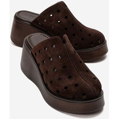 Forever & Always Nives Leder-Keilabsatz-Sandale Braun EU 38 Forever & Always Nives Leder-Keilabsatz-Sandale Braun EU 38