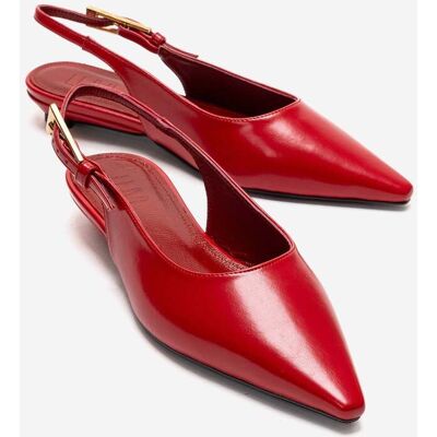 Prologue Jenna Slingback Pumps mit Spitzer Zehenpartie Rot EU 37 Prologue Jenna Slingback Pumps mit Spitzer Zehenpartie Rot EU 37