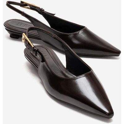 Prologue Jenna Slingback Pumps mit Spitzer Zehenpartie Braun EU 38 Prologue Jenna Slingback Pumps mit Spitzer Zehenpartie Braun EU 38