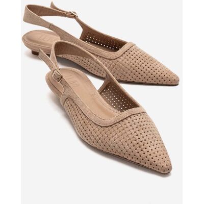 Prologue Aviva Slingback Spitzer Zehen Pumps Beige EU 38 Prologue Aviva Slingback Spitzer Zehen Pumps Beige EU 38