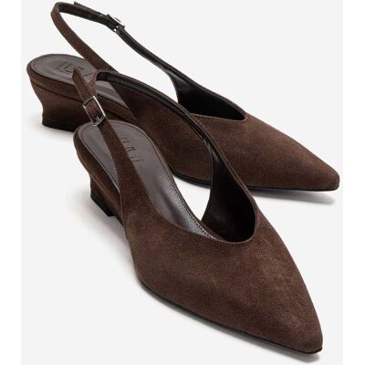 Prologue Cosella Slingback Pumps Braun EU40 Prologue Cosella Slingback Pumps Braun EU40