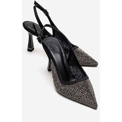 Prologue Frea Slingback-Stiletto-Pumps Schwarz EU 37 Prologue Frea Slingback-Stiletto-Pumps Schwarz EU 37