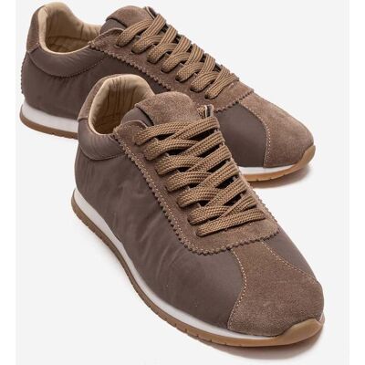 Forever & Always Unica Leder Sport Sneaker Nerz US 39 Forever & Always Unica Leder Sport Sneaker Nerz US 39