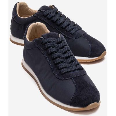 Forever & Always Unica Leder Sport Sneaker Marine US 39 Forever & Always Unica Leder Sport Sneaker Marine US 39
