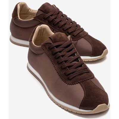 Forever & Always Unica Leder Sport Sneaker Braun US 39 Forever & Always Unica Leder Sport Sneaker Braun US 39