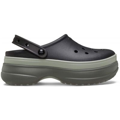 Crocs Classic Stacked Thermoplastische schwarze Clogs Schwarz EU 37 / UK 4 Crocs Classic Stacked Thermoplastische schwarze Clogs Schwarz EU 37 / UK 4