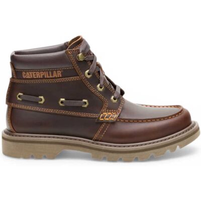 CAT (Caterpillar) Herren-Wanderstiefel aus hellbraunem Leder – Colorado Boat-Mid Braun EU 43 / UK 9 CAT (Caterpillar) Herren-Wanderstiefel aus hellbraunem Leder – Colorado Boat-Mid Braun EU 43 / UK 9