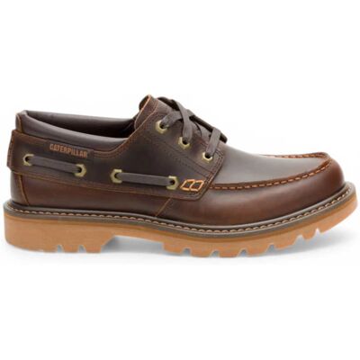 CAT (Caterpillar) Herren-Lederstiefel, hellbraun, niedrig geschnitten - Colorado Boat Lo Braun EU 46 / UK 11 CAT (Caterpillar) Herren-Lederstiefel, hellbraun, niedrig geschnitten - Colorado Boat Lo Braun EU 46 / UK 11