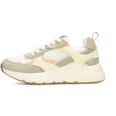 POSH by Poelman ROSIE Mädchen Sneaker Weiß Grün EU 34 POSH by Poelman ROSIE Mädchen Sneaker Weiß Grün EU 34