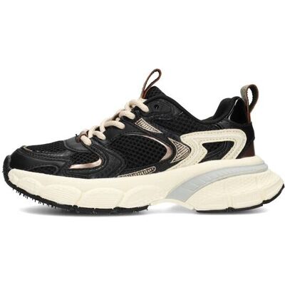 POSH by Poelman LOLA Mädchen Sneakers Schwarzes Gold EU 33 POSH by Poelman LOLA Mädchen Sneakers Schwarzes Gold EU 33