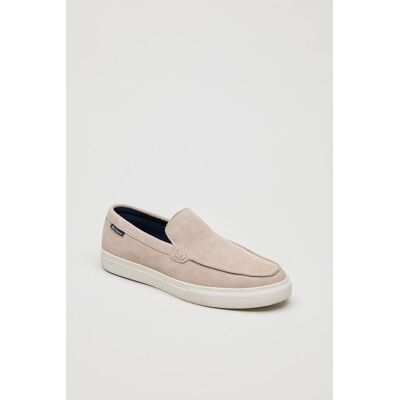 Ben Sherman Almer Wildleder Herren Slipper in Steinfarbe Grau EU 44.5 / UK 10 Ben Sherman Almer Wildleder Herren Slipper in Steinfarbe Grau EU 44.5 / UK 10