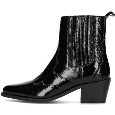 PS Poelman Damen "TARTOR" Stiefelette Schwarz US 39 PS Poelman Damen "TARTOR" Stiefelette Schwarz US 39
