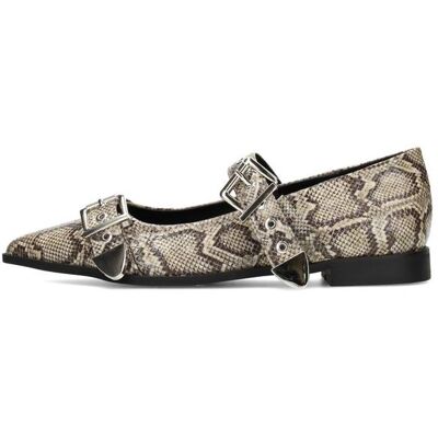 POSH by Poelman GULIA Damen Loafer Grau EU 36 POSH by Poelman GULIA Damen Loafer Grau EU 36