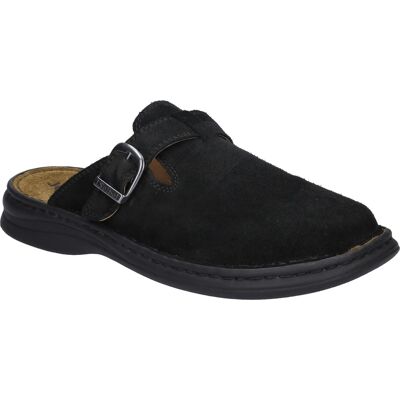 JOSEF SEIBEL Herren Clog Madrid in schwarz Schwarz EU41 JOSEF SEIBEL Herren Clog Madrid in schwarz Schwarz EU41
