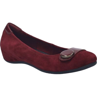 JOSEF SEIBEL Damen Ballerina Florina 06 in bordeaux Rot EU 37 JOSEF SEIBEL Damen Ballerina Florina 06 in bordeaux Rot EU 37