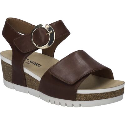 JOSEF SEIBEL Damen Sandale Quinn 16 in cognac Braun EU 38 JOSEF SEIBEL Damen Sandale Quinn 16 in cognac Braun EU 38