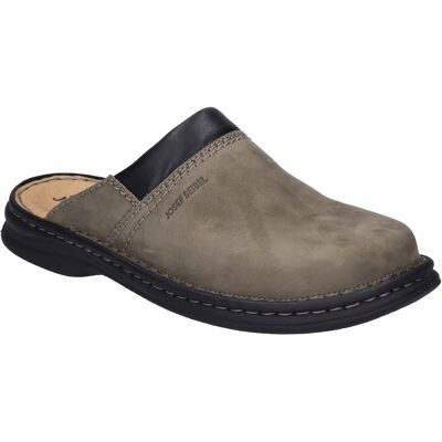 JOSEF SEIBEL Herren Clog Max in vulcano Grau EU40 JOSEF SEIBEL Herren Clog Max in vulcano Grau EU40