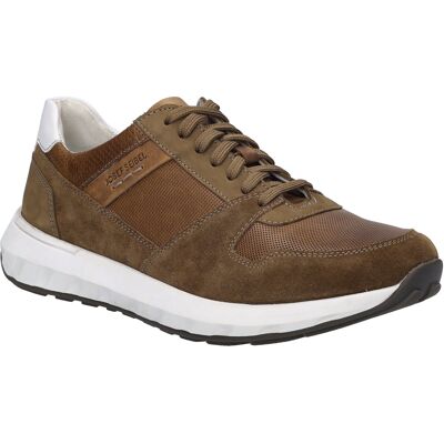 JOSEF SEIBEL Herren Sneaker Cameron 10 in cognac-kombi Braun EU42 JOSEF SEIBEL Herren Sneaker Cameron 10 in cognac-kombi Braun EU42