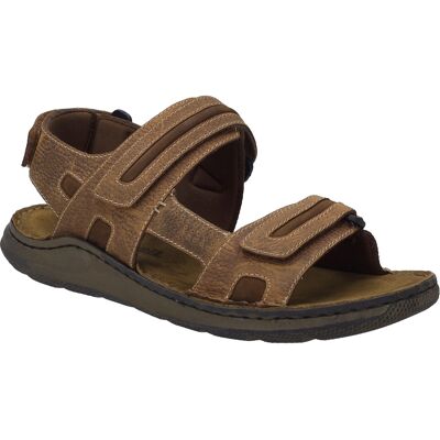 JOSEF SEIBEL Herren Sandale Maverick 23 in cognac Braun EU41 JOSEF SEIBEL Herren Sandale Maverick 23 in cognac Braun EU41