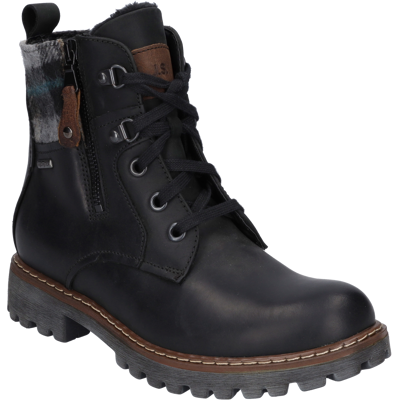 JOSEF SEIBEL Damen Stiefelette Marta 52 in schwarz-kombi Schwarz EU 37 JOSEF SEIBEL Damen Stiefelette Marta 52 in schwarz-kombi Schwarz EU 37