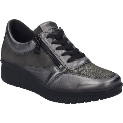 JOSEF SEIBEL Damen Halbschuh Calais 01 in anthrazit-kombi Grau EU 36 JOSEF SEIBEL Damen Halbschuh Calais 01 in anthrazit-kombi Grau EU 36