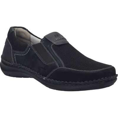 JOSEF SEIBEL Herren Slipper New Anvers 78 in black-black Schwarz US 39 JOSEF SEIBEL Herren Slipper New Anvers 78 in black-black Schwarz US 39