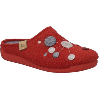 JOSEF SEIBEL Damen Hausschuh Cara 02 in rot-multi Rot EU42 JOSEF SEIBEL Damen Hausschuh Cara 02 in rot-multi Rot EU42