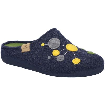 JOSEF SEIBEL Damen Hausschuh Cara 02 in ocean-multi Blau EU40 JOSEF SEIBEL Damen Hausschuh Cara 02 in ocean-multi Blau EU40