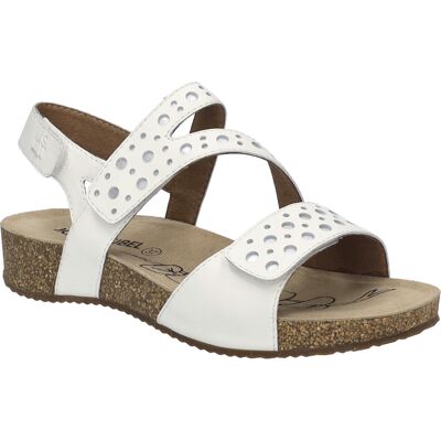 JOSEF SEIBEL Damen Sandale Tonga 91 in weiss-silber Weiß EU40 JOSEF SEIBEL Damen Sandale Tonga 91 in weiss-silber Weiß EU40