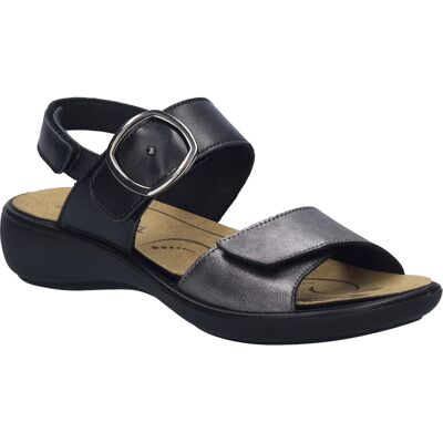 JOSEF SEIBEL Damen Sandale Ibiza 12 in basalt-kombi Grau US 39 JOSEF SEIBEL Damen Sandale Ibiza 12 in basalt-kombi Grau US 39