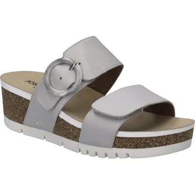 JOSEF SEIBEL Damen Sandale Quinn 14 in mineral-kombi Grau EU40 JOSEF SEIBEL Damen Sandale Quinn 14 in mineral-kombi Grau EU40