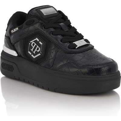 Philipp Plein Low-Top Sneakers Sk8R Plein Cocco Schwarz US 39 Philipp Plein Low-Top Sneakers Sk8R Plein Cocco Schwarz US 39