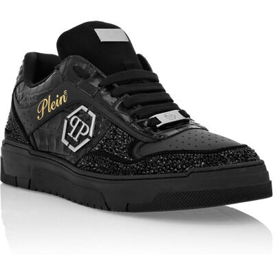 Philipp Plein Lo-Top Turnschuhe Cocco Schwarz EU41 Philipp Plein Lo-Top Turnschuhe Cocco Schwarz EU41